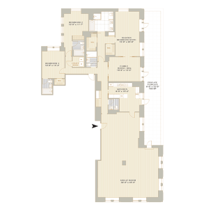 Mark 3-Bed Terrace floor plan